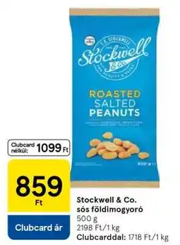 Tesco Stockwell Co. sós földimogyoró ajánlat