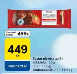 Tesco Tesco piskótatallér ajánlat