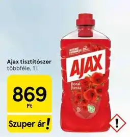 Tesco Ajax tisztítószer ajánlat