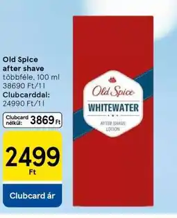 Tesco Old Spice after shave ajánlat
