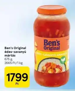 Tesco Ben's Original édes-savanyú mártás ajánlat