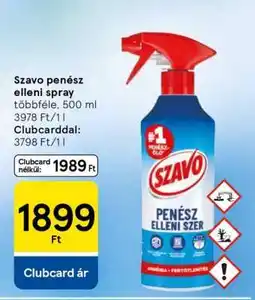 Tesco Szavo penész elleni spray ajánlat