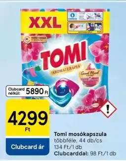 Tesco TOMI﻿﻿ Mosókapszula ajánlat