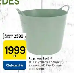 Tesco Rugalmas kosár ajánlat