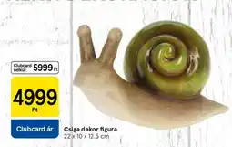 Tesco Csiga dekor figura ajánlat