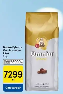 Tesco Douwe Egberts Omnia Szemes Kávé ajánlat