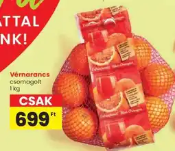 Spar Vérnarancs csomagolt ajánlat