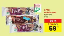 Spar SPAR müzliszelet ajánlat
