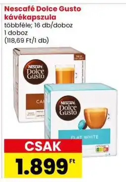 Spar NESCAFE Dolce Gusto kávékapszula ajánlat