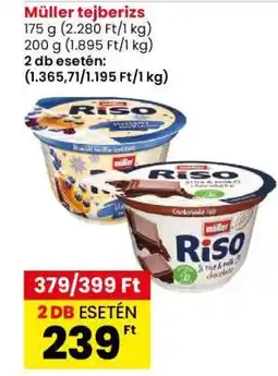 Spar Müller Tejberizs ajánlat