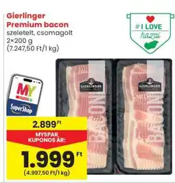 Spar Gierlinger Premium Bacon ajánlat