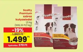 Scotty Premium száraz kutyaeledel