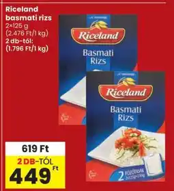 Spar Riceland basmati rizs ajánlat