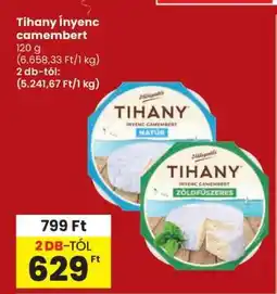 Spar Tihany Ínyenc Camembert ajánlat