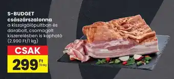 S-BUDGET császárszalonna