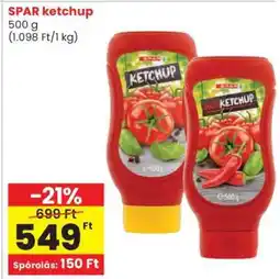 Spar SPAR ketchup ajánlat