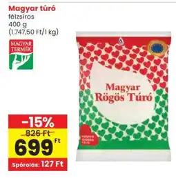 Spar Magyar Túró ajánlat