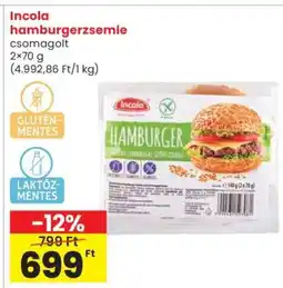 Spar Incola hamburgerzsemle ajánlat