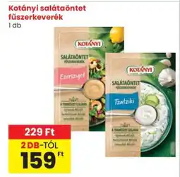 Spar Kotányi salátaöntet fűszerkeverék ajánlat