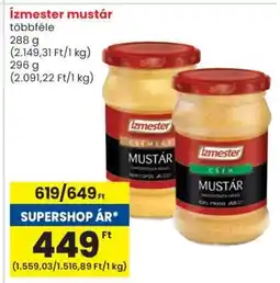 Spar Ízmester mustár ajánlat