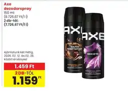 Spar Axe dezodorspray ajánlat