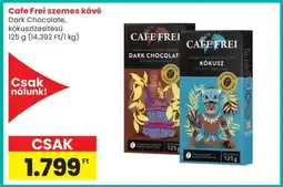 Spar CAFE FREI Szemes kávé ajánlat