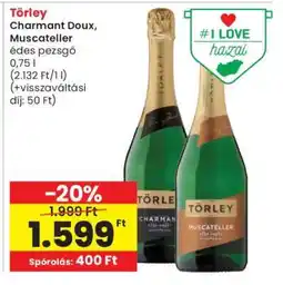 Spar Törley Charmant Doux, Muscateller ajánlat