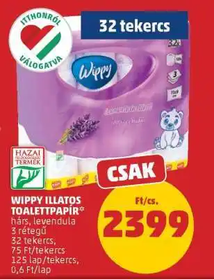 Wippy Illatos Toalettpapír