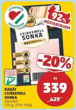PENNY KARÁT CSIRKEMELL SONKA ajánlat