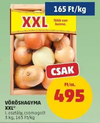 PENNY Vöröshagyma XXL ajánlat