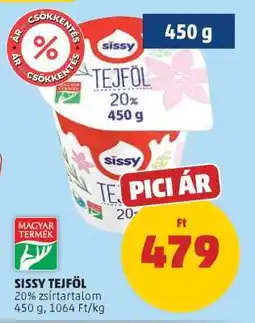 PENNY Sissy Tejföl ajánlat