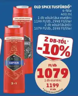 PENNY OLD SPICE Tusfürdő ajánlat