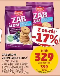 PENNY Zab Álom Zabpelyhes Keksz ajánlat