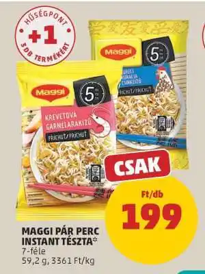 PENNY Maggi Pár perc instant tészta ajánlat