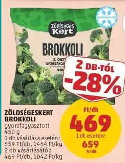 PENNY Zöldségeskert Brokkoli ajánlat