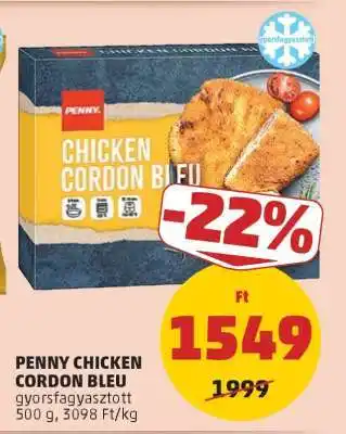 PENNY CHICKEN CORDON BLEU