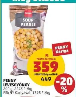 PENNY PENNY LEVESGYÖNGY ajánlat