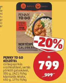 PENNY PENNY TO GO KÉSZÉTEL ajánlat