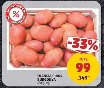 Francia Piros Burgonya