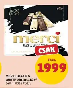 PENNY MERCI BLACK & WHITE VÁLOGATÁS ajánlat