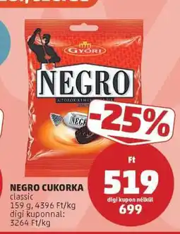 PENNY Negro cukorka ajánlat