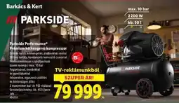 Lidl PARKSIDE PERFORMANCE Prémium kéthengeres kompresszor ajánlat