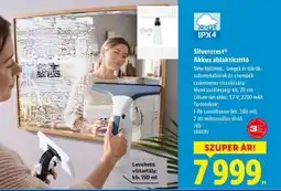 Lidl Silvercrest Akkus ablaktisztító ajánlat
