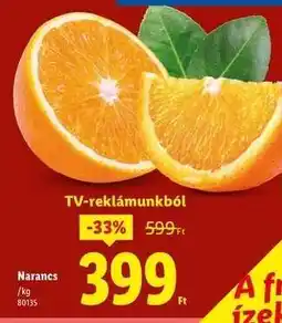 Lidl Narancs ajánlat