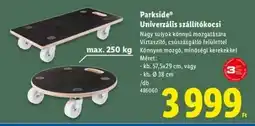Lidl PARKSIDE Univerzális szállítókocsi ajánlat