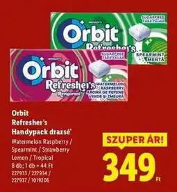Lidl Orbit Refresher’s Handypack drazsé ajánlat