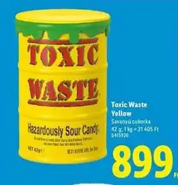 Lidl Toxic Waste Yellow ajánlat