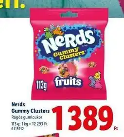 Lidl NERDS Gummy Clusters ajánlat