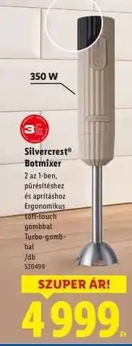 Lidl SILVERCREST Botmixer ajánlat