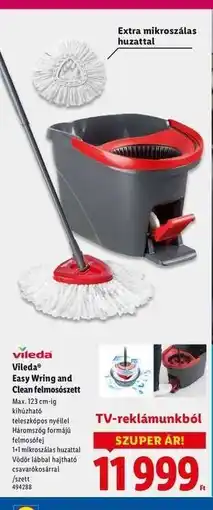 Lidl Vileda Easy Wring and Clean felmosószett ajánlat
